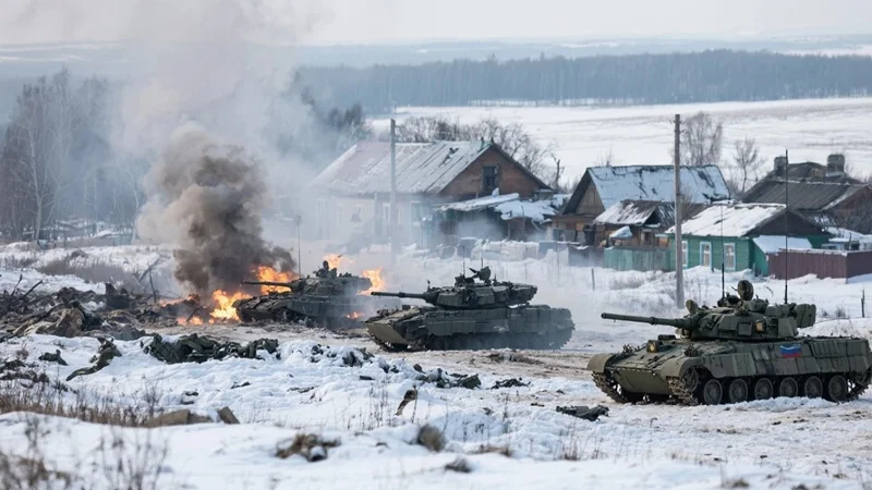 16.03.2026 СВО: на Сумском направлении и на Харьковском, включая Купянск, ожесточенные бои. Карта боевых действий
